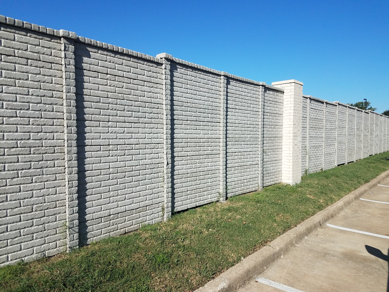 OldBrick Precast Concrete Fence-1