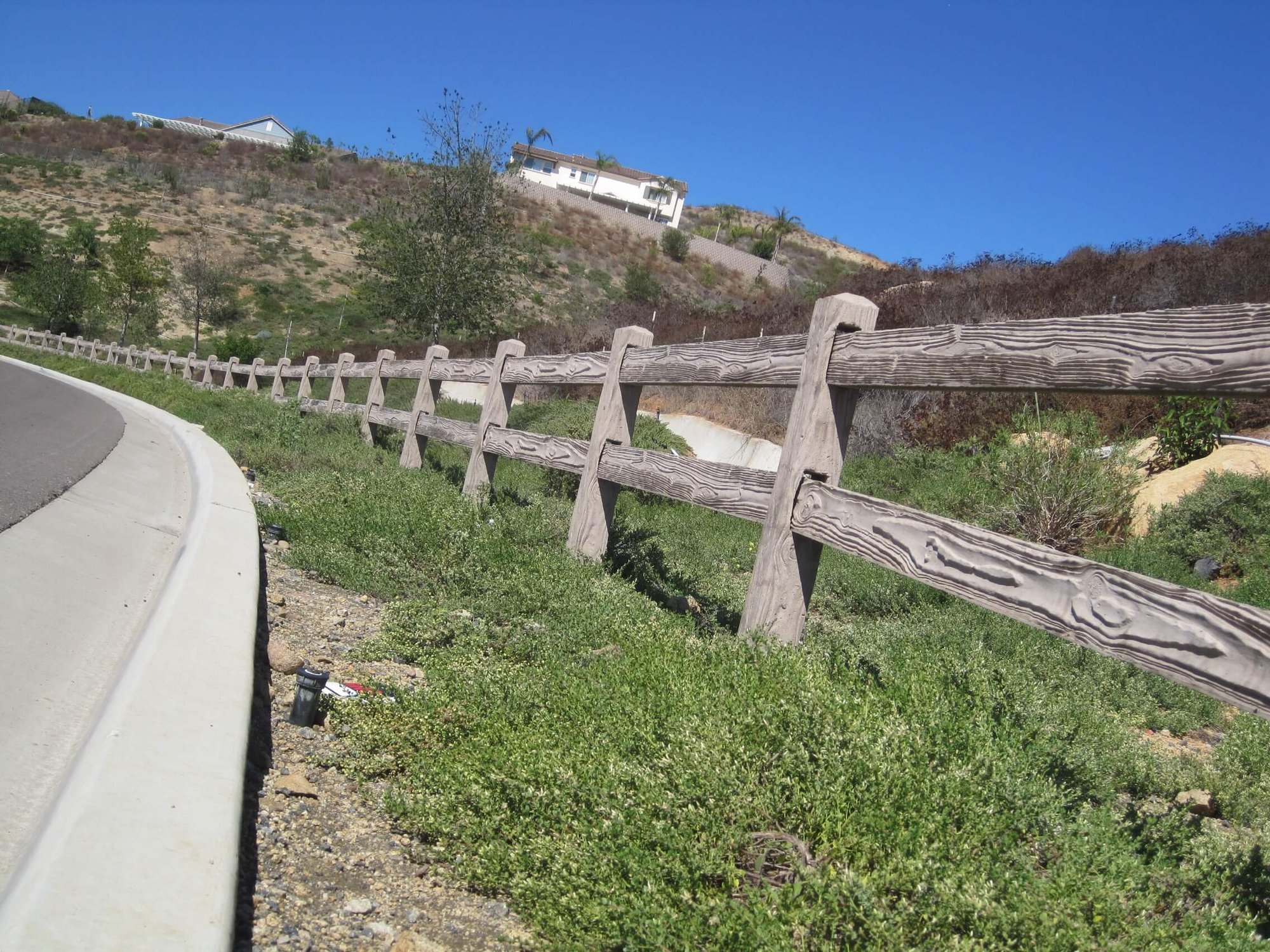 Precast Rail Fence