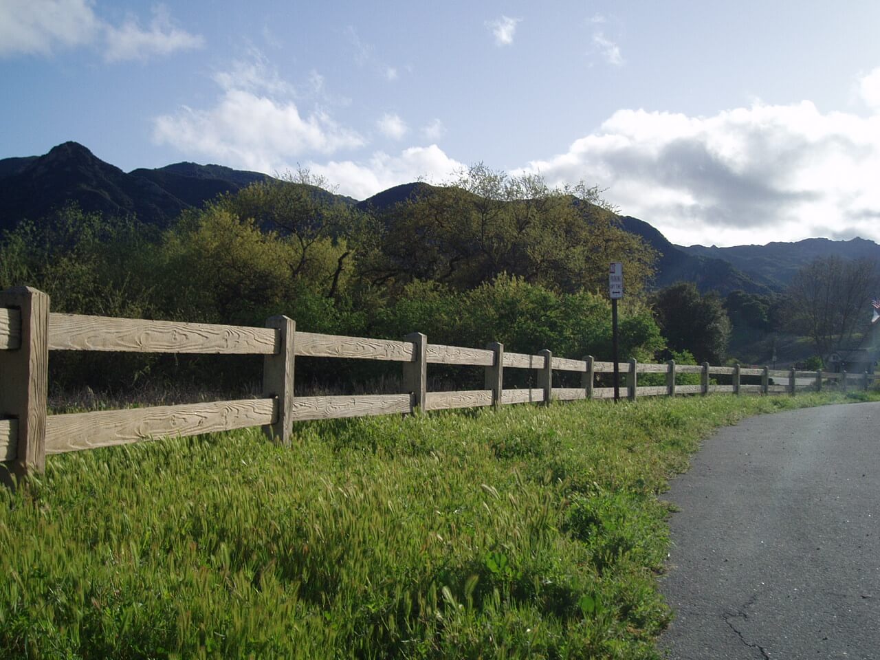 RanchRail Precast Fence